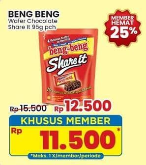 Promo Harga Beng-beng Share It per 10 pcs 9 gr - Indomaret