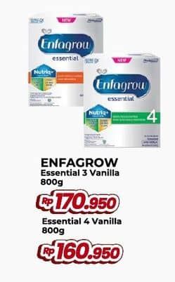 Promo Harga Enfagrow Essential 4 Susu Formula Vanila 800 gr - Yogya