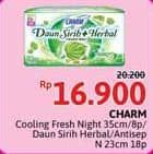 Promo Harga Charm Cooling Fresh/Daun Sirih+ Herbal/Herbal Ansept+  - Alfamidi