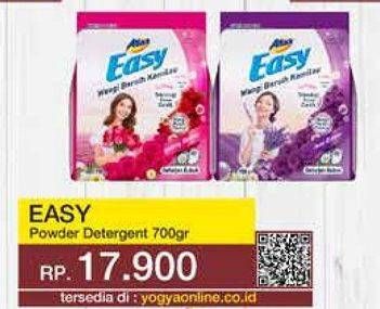 Promo Harga Attack Easy Detergent Powder 700 gr - Yogya