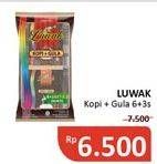 Promo Harga Luwak Kopi + Gula per 9 sachet 25 gr - Alfamidi