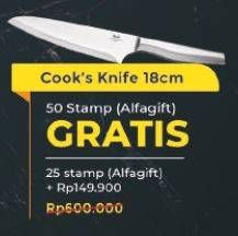 Promo Harga Fissler Utility Knife 18 Cm  - Alfamart