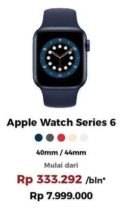 Promo Harga APPLE Watch Series 6 1 pcs - Erafone