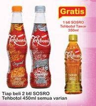 Promo Harga Sosro Teh Botol All Variants 450 ml - Indomaret