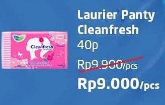 Promo Harga Laurier Pantyliner Cleanfresh 40 pcs - Alfamart