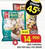 Promo Harga EDO Chikuwa, Fish Bakk 250 g  - Superindo