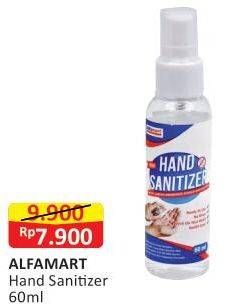 Promo Harga ALFAMART Hand Sanitizer 60 ml - Alfamart