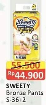 Promo Harga Sweety Bronze Pants S36+2 38 pcs - Alfamart