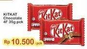 Promo Harga Kit Kat Chocolate 4 Fingers Chocolate 35 gr - Indomaret