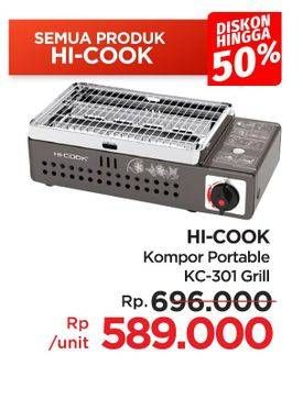 Promo Harga Hicook KC-301 | Kompor Portable  - Lotte Grosir