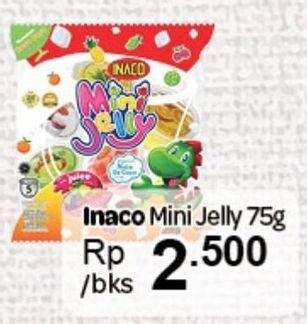 Promo Harga INACO Mini Jelly Jelly Mini 75 gr - Carrefour