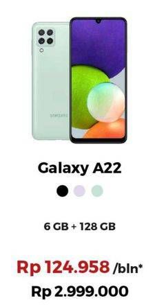 Promo Harga SAMSUNG Galaxy A22  - Erafone