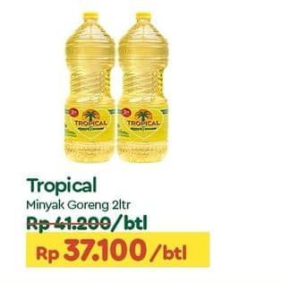 Promo Harga Tropical Minyak Goreng 2000 ml - TIP TOP