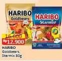 Promo Harga Haribo Candy Gummy Gold Bears, Starmix 80 gr - Alfamart
