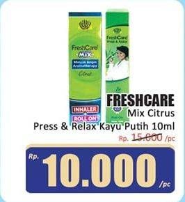 Promo Harga FRESH CARE Press & Relax/Minyak Angin  - Hari Hari