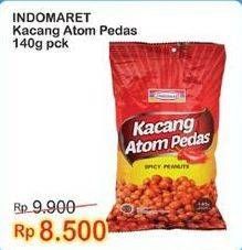 Promo Harga INDOMARET Kacang Atom Pedas 140 gr - Indomaret