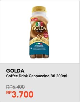 Promo Harga Golda Coffee Drink Cappucino 200 ml - Indomaret