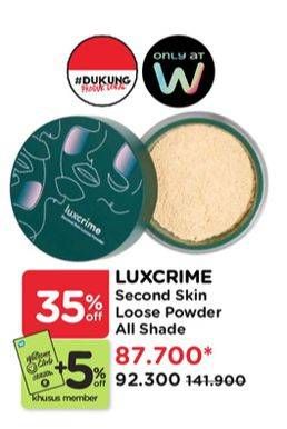 Promo Harga Luxcrime Second Skin Loose Powder All Variants 12 gr - Watsons
