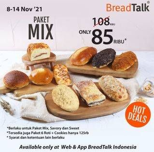 Promo Harga BreadTalk Paket MIX  - BreadTalk