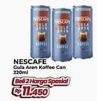 Promo Harga Nescafe Ready to Drink Gula Aren 220 ml - Yogya