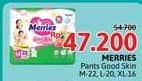 Promo Harga Merries Pants Good Skin M22, L20, XL16 16 pcs - Alfamidi