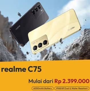 Promo Harga Realme C75  - Erafone