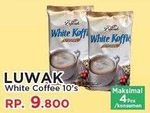 Promo Harga Luwak White Koffie per 10 sachet - Yogya