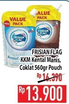 Promo Harga FRISIAN FLAG Susu Kental Manis Cokelat 560 gr - Hypermart