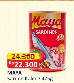 Promo Harga Maya Sardines 425 gr - Alfamart