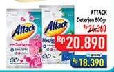 Promo Harga Attack Detergent Powder 800 gr - Hypermart