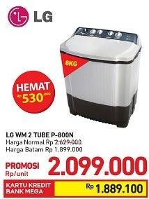 Promo Harga LG P800N | Washing Machine  - Carrefour