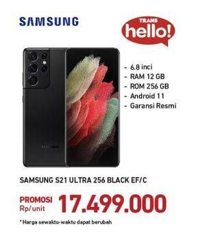 Promo Harga SAMSUNG Galaxy S21 Ultra  - Carrefour
