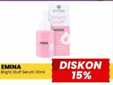 Promo Harga Emina Bright Stuff Serum 30 ml - Yogya
