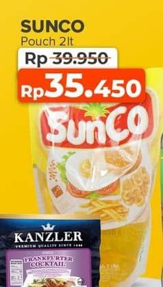 Promo Harga Sunco Minyak Goreng 2000 ml - Yogya