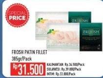 Promo Harga FROSH Fresh Frozen Pangasius Fillet 385 gr - Hypermart
