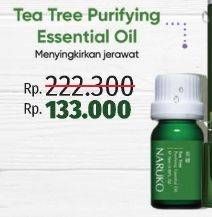 Promo Harga NARUKO Tea Tree Pure Essence Oil  - LotteMart