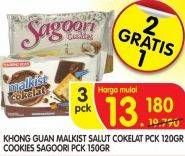 Promo Harga Malkist Salut Cokelat / Cookies Sagoori  - Superindo