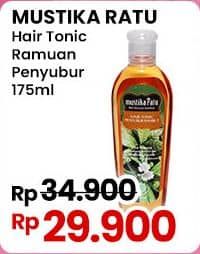 Promo Harga Mustika Ratu Hair Tonic Ramuan Penyubur 175 ml - Indomaret