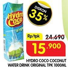 Promo Harga Hydro Coco Minuman Kelapa Original 1000 ml - Superindo