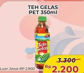 Promo Harga Teh Gelas Tea 350 ml - Alfamart