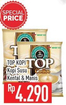 Promo Harga Top Coffee Kopi  - Hypermart