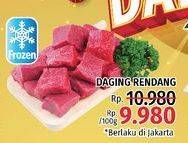 Promo Harga Daging Rendang Sapi per 100 gr - LotteMart