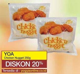 Promo Harga YOA Chicken Nugget 250 gr - Yogya