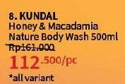 Promo Harga Kundal Honey & Macadamia Pure Natural Moisturizing Refreshing Body Wash All Variants 500 ml - Guardian