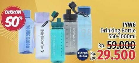 Promo Harga I/YW Water Bottle   - LotteMart