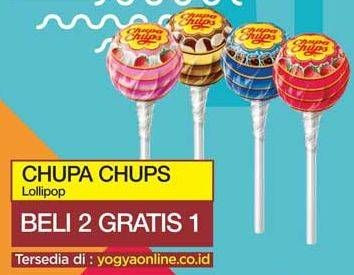 Promo Harga CHUPA CHUPS Lollipop Candy per 2 pcs - Yogya