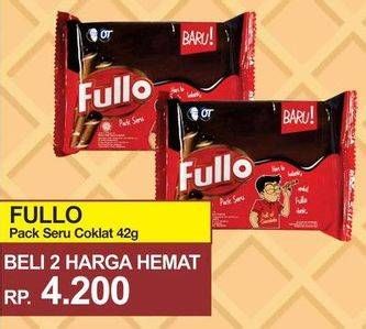 Promo Harga FULLO Pack Seru Coklat per 2 pcs 42 gr - Yogya