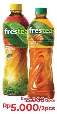 Promo Harga FRESTEA Minuman Teh Apple, Green Honey, Markisa, Original 350 ml - Alfamart