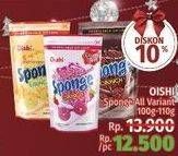 Promo Harga OISHI Sponge Crunch All Variants 100 gr - LotteMart