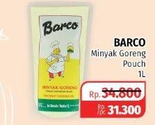 Promo Harga BARCO Minyak Goreng Kelapa 1000 ml - Lotte Grosir